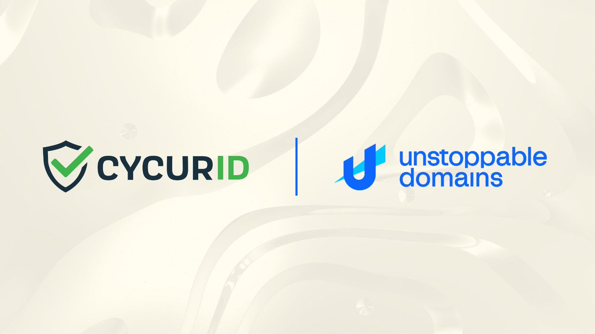 You can now use your Unstoppable Web3 domain to send crypto with <a href="/CycurId/">CycurID</a>’s brand new identity wallet <a href="/getyourimmeid/">imme</a>

Take full control of your identity with features like wallet reputation, transaction scoring, and payments with Web3 domains!

Try it: imme.io