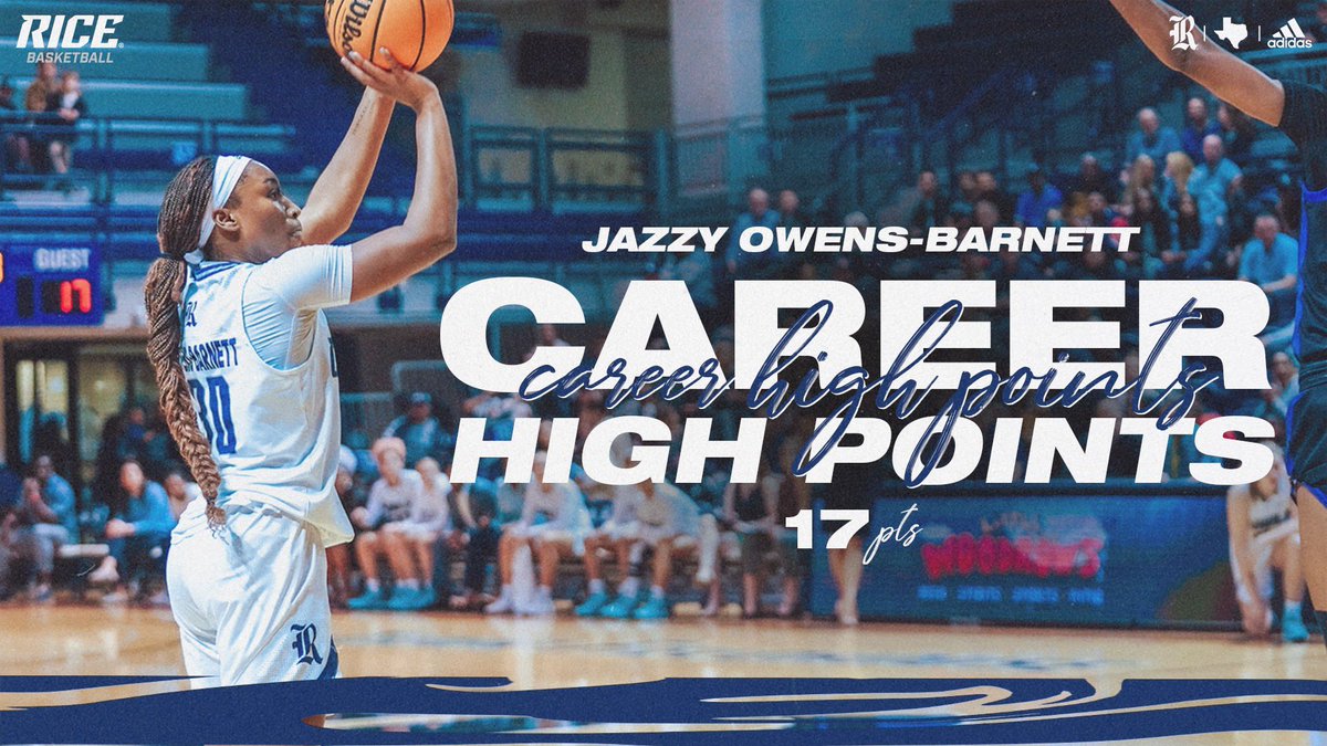 RiceWBB's tweet photo. When we needed them the most🔥 

@jazzy_owens30 and @indialani12 came in clutch Saturday at UAB. 💪

#GoOwls👐 x #AtOwlCost https://t.co/4oHJD1etx4