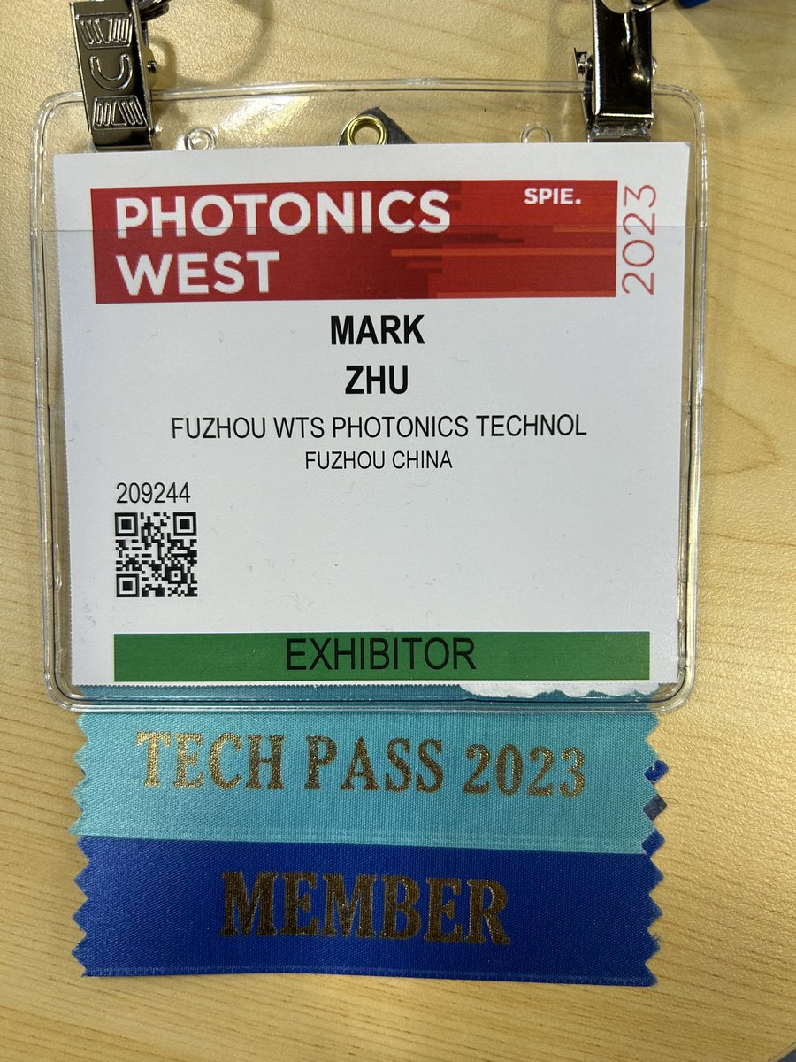 WTSPHOTONICS's tweet photo. photonics west time
Visit us at booth#5533 https://t.co/rTSi0tuNO8