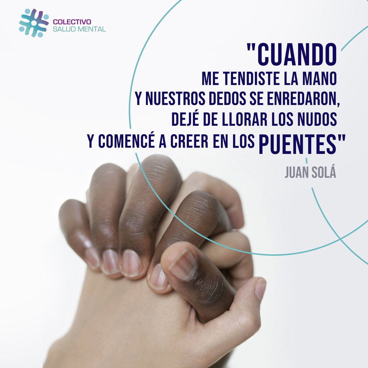 colectivo_rd's tweet photo. Habitar en ese espacio desde el lazo del amor, armar una red inmensa donde nos podamos resguardar y sostener cuando a la vida le falte el aire

#ColectivoSaludMental #comunidad.
#comunidad #lazos #escucha #vida #camino #psicología #amor #humanidad  #red https://t.co/O68tJlXsWH