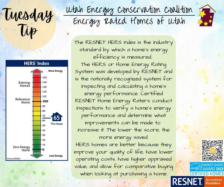 utah_energy's tweet image. A HERS Rated home gives you a healthier, more comfortable quality of life while cutting down on your utility bills.  Find out more information below, or visit the HERS Index website at: hersindex.com
#energyefficiency #hersindex