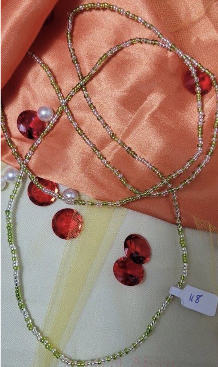 Beadsofafrica's tweet photo. Crystal Clear and Soft Green Shiny Waist Beads #Beadsforsale #Waistbeads #Beadsofaafrica #beadswarehouse #AfricanMade #beadsmadeinghana #beautifulwaistbeads #Afrocentric #charmingbeads #jewelry #BlackFashion #blacklifestyle #beadsforwomen #Beadstore https://t.co/zrJS8TXiUE… https://t.co/ujuvqVzPej