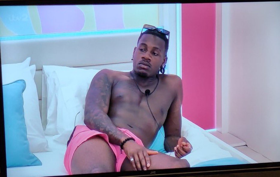 Ikreate4u's tweet image. Not Shaq talking sensibly #LoveIsland #LoveIslandUK