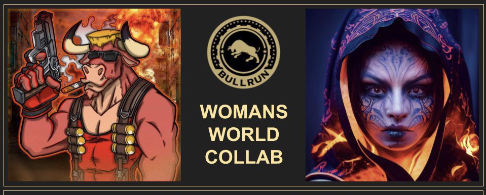 Woman’s World is about encouraging our community to have the Courage To #Rise. 
We would like to announce our collab with <a href="/BullrunInc/">BullRunInc.ETH</a> 

Join us in WW VC every Tuesday night starting February 7th 7:30pm NZT running for 6 weeks. 
Learning all things #web3 #NFTCommunitys #Crypto