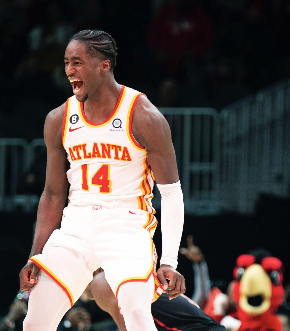 Where AJ Griffin’s rookie season shooting percentages rank among all teenage players with 75+ made 3-pointers in a single season, in NBA history 👀🎯

48.6% FG (1st)
57.1% 2P (1st)
40.8% 3P (2nd)
91.7% FT (1st)
59.2% eFG (1st)
60.5% TS (1st)

unreal potential.