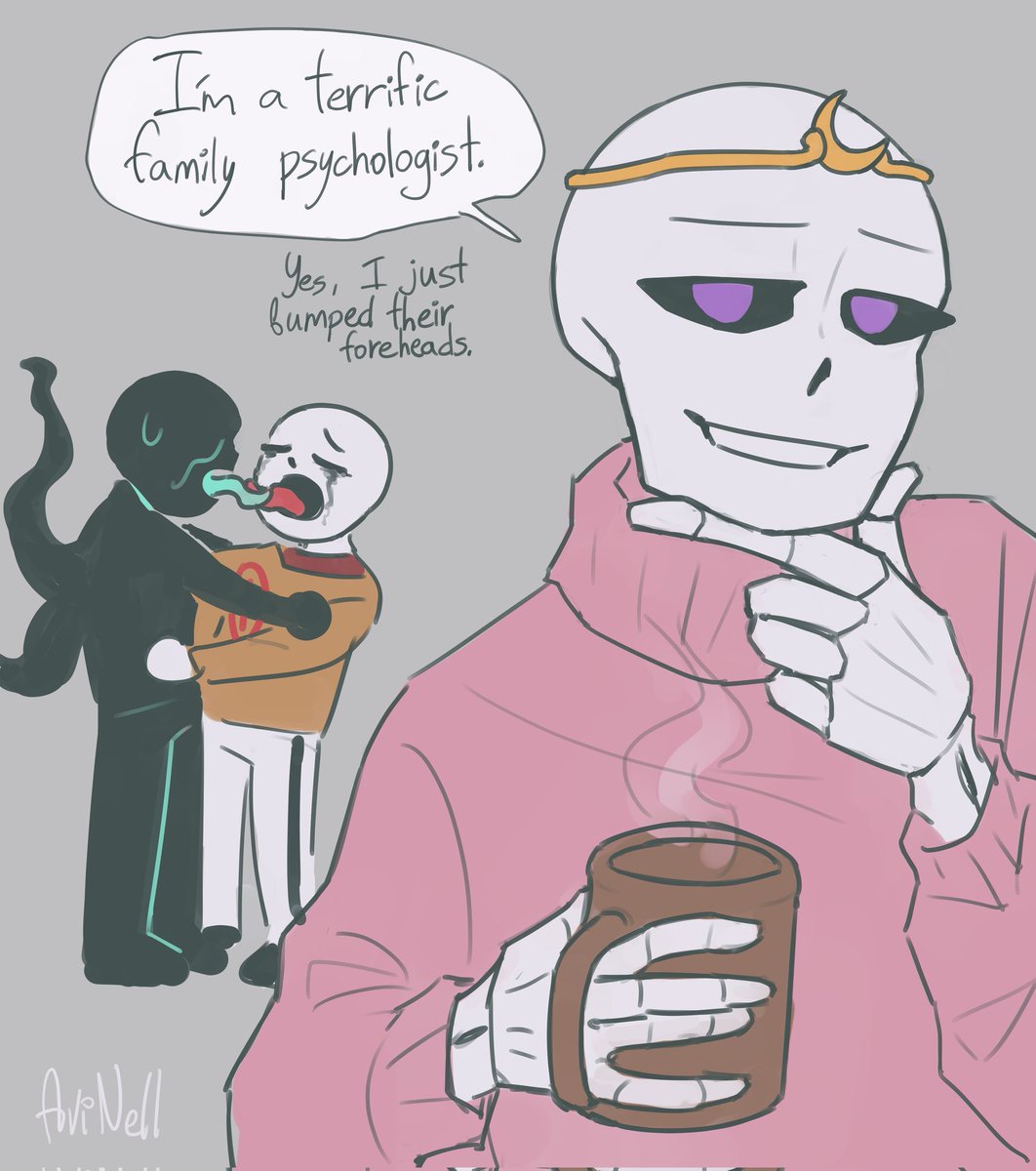 nell_avi's tweet image. на русском у меня в оскорблениях словарный запас получше :)

#undertale #undertaleau #killer_sans #nightmare_sans #lightnightmare_sans