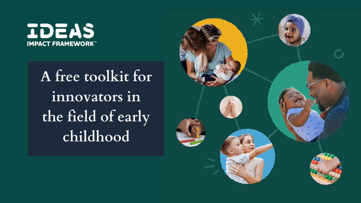 HarvardCenter's tweet image. ATTN: Innovators in early childhood! 📣 Announcing the new IDEAS Impact Framework Toolkit 🛠️ - a free, self-guided, self-paced online resource designed to help you build better programs and products to achieve greater impact in your community. ideas.developingchild.harvard.edu