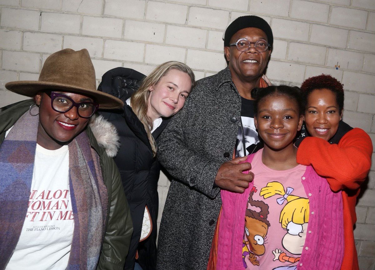 Proud friend 🤍 so happy I got to see my soulmate <a href="/SamuelLJackson/">Samuel L. Jackson</a> in The Piano Lesson on Broadway! Congrats to the entire cast and crew!