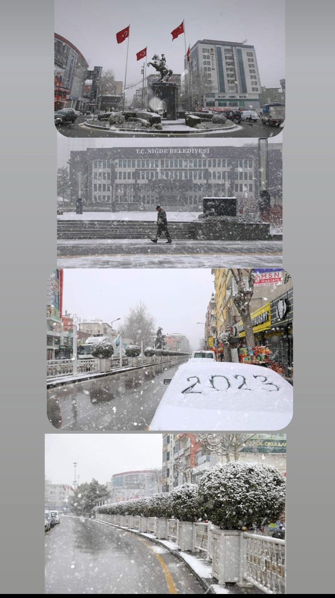 Sonunda niğde'de kara kavuştu