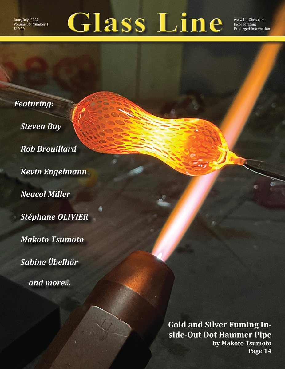 GlassLineMag's tweet image. Glass Line, June/July  2022
Glass Line v36n1: hotglass.com/vol36.html v36n1