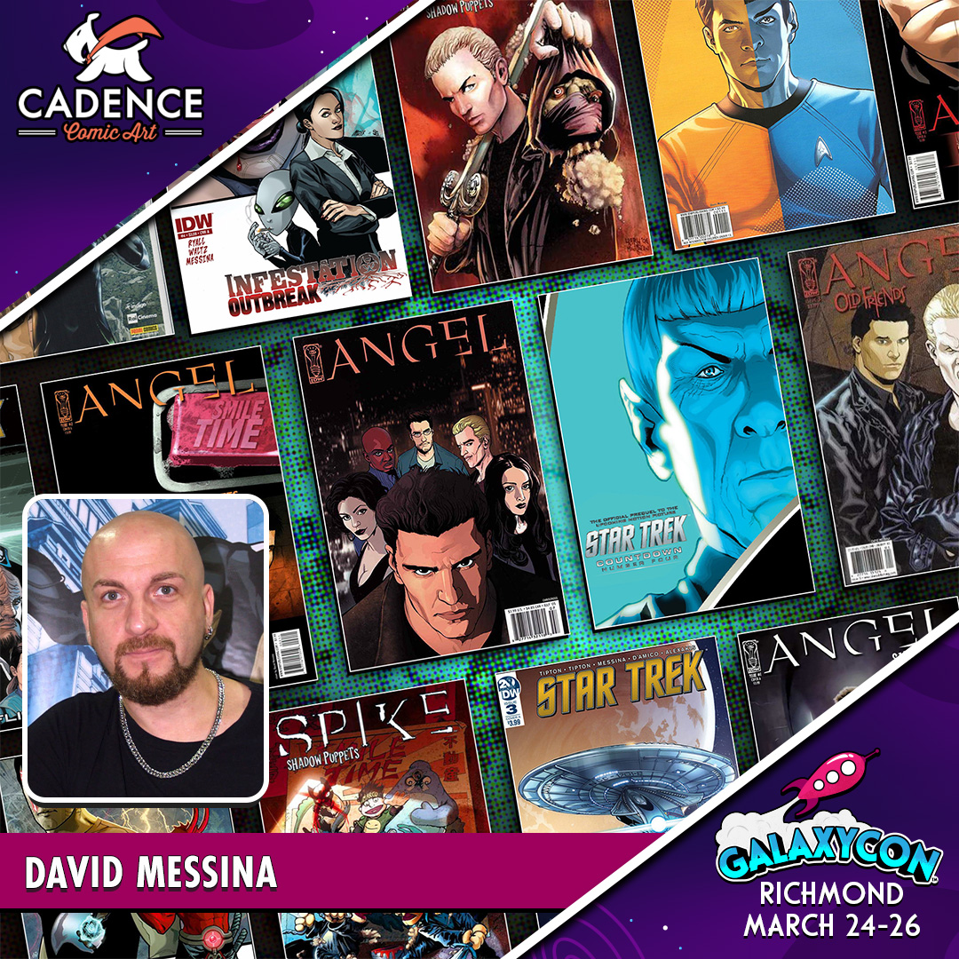Meet @Da_Mess at GalaxyCon Richmond! March 24-26, 2023 at the Greater Richmond Convention Center!
 
Find Out More: galaxycon.info/dmessinarvatw
#GalaxyConLive #GalaxyCon #Richmond #GalaxyConRichmond #DavidMessina #StarWars #HanSolo #XMen #Wolverine #StarTrek