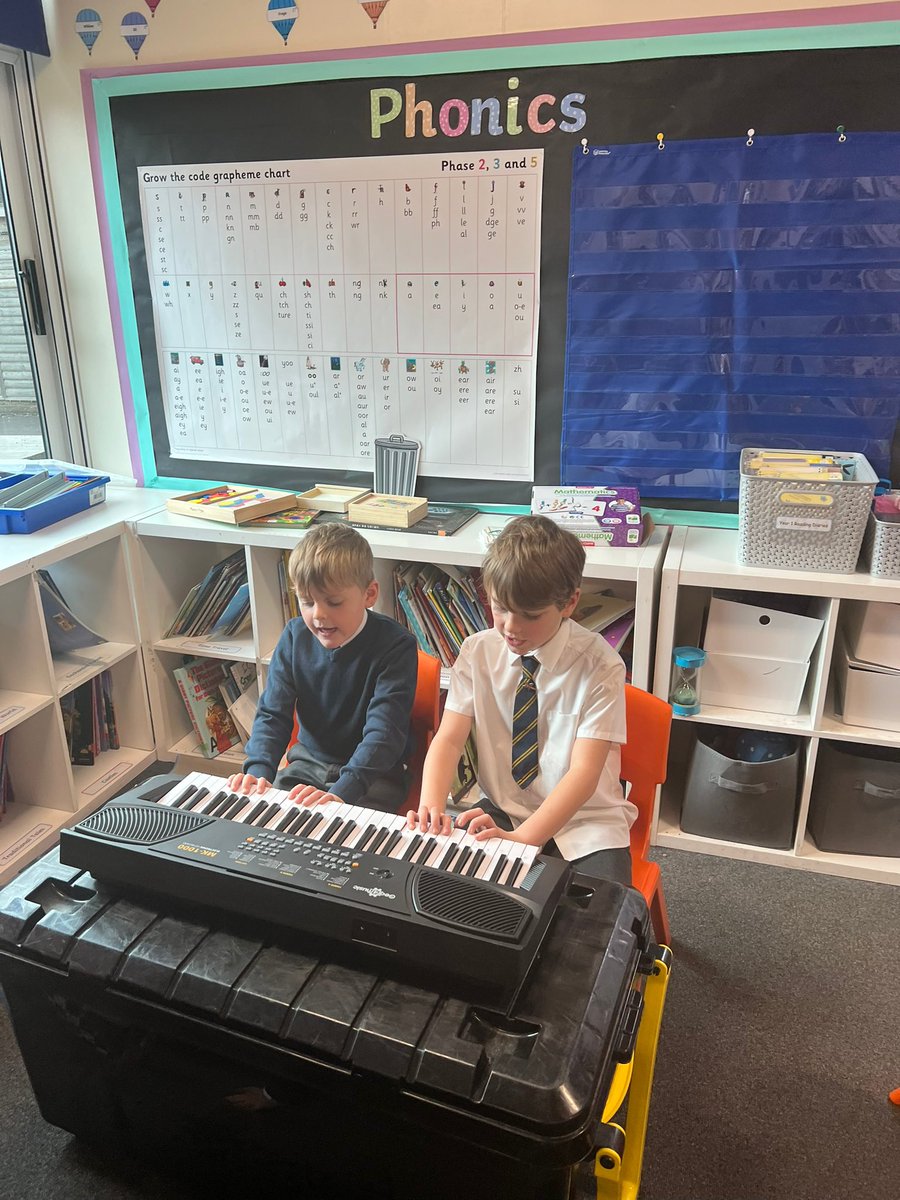 Class2Winthorpe's tweet photo. We’ve been working so hard learning different notes and chords on the keyboard this term and have been practising for this term’s performance song! https://t.co/rZpHlj01ai