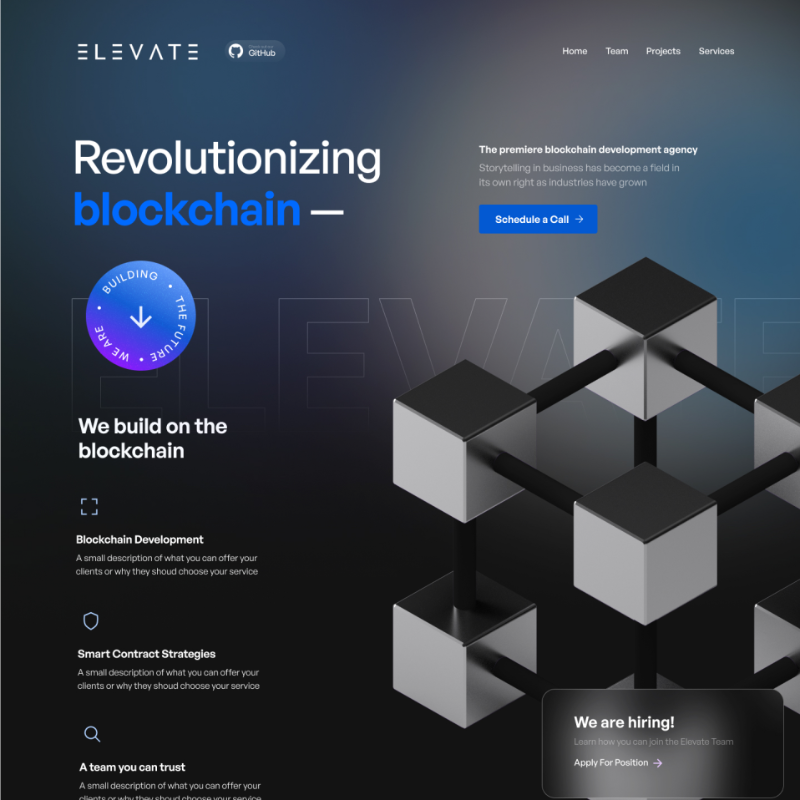 Crypto_PaulT's tweet photo. Unlock the full potential of your web3 company with our innovative design services. 

Our custom design services will help you stand out in a decentralized world. 

DM us to discuss the project!

#dAppDesign #WebsiteDesign #PitchDeckDesign #Prototype #Web3