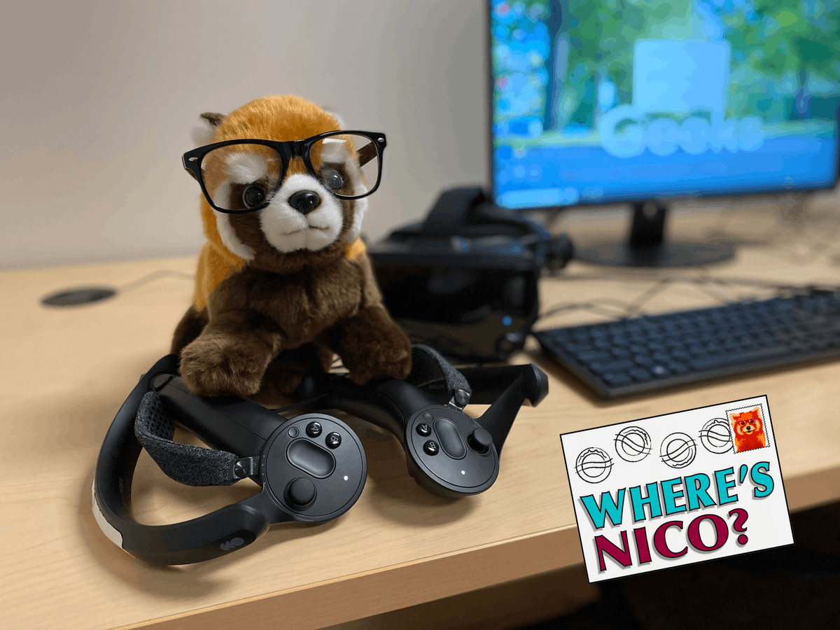 EKUGEEKS's tweet photo. This Wednesday, Nico is in our AR/VR space. This room is available for reservation for education purposes and has a Valve Index. For those interested in VR for recreation, our Game Cave has an Oculus Quest available for checkout in Library 103A!
#geeks #ekugeeks #eku #arvr https://t.co/C8gO4t0krZ