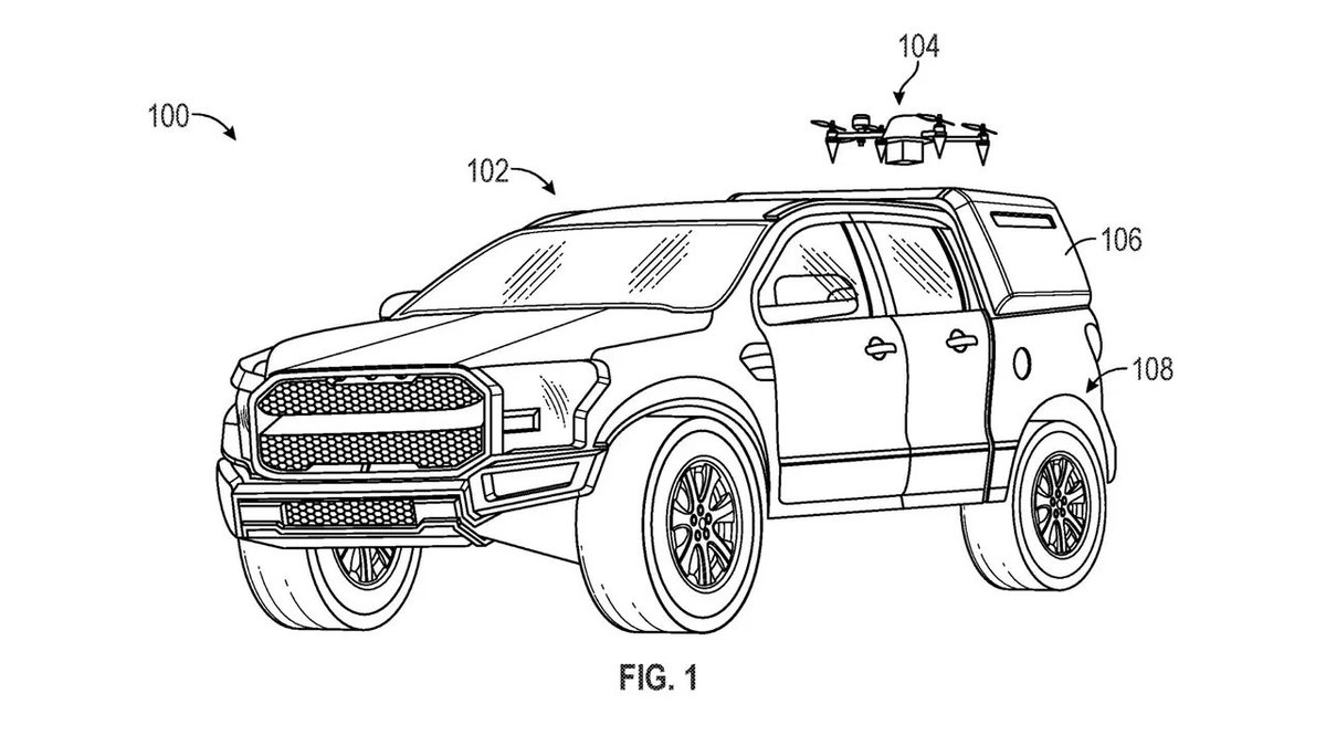 Top Gear on Twitter "Ford is patenting drone docking on cars food