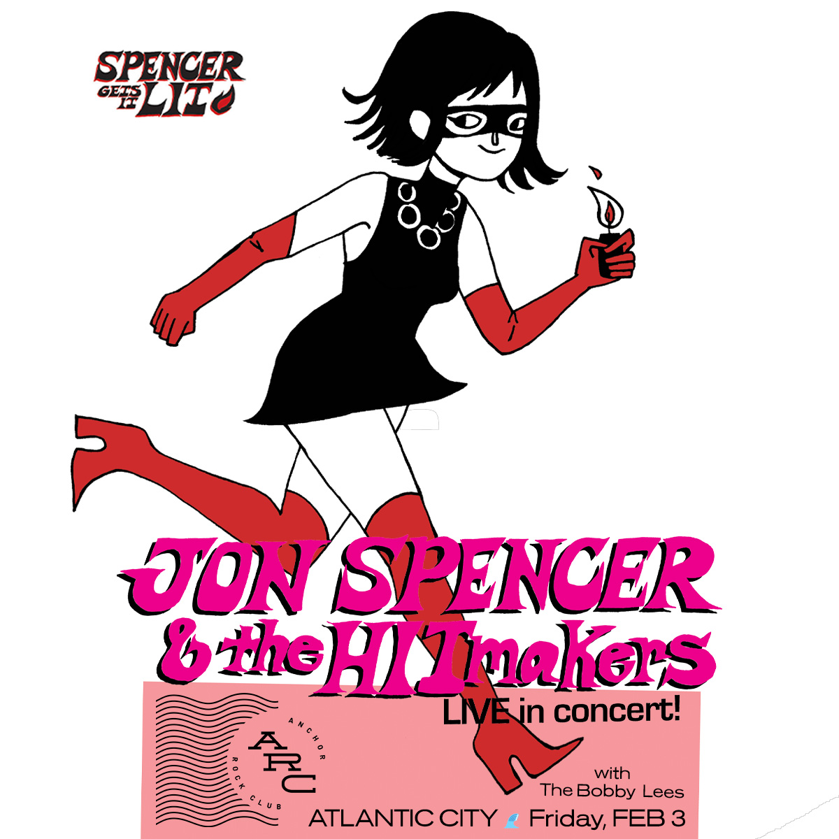 We're flippin' our lids cause <a href="/JonSpencerHITs/">Jon Spencer HITmaker</a> is here this Friday! Plus <a href="/thebobbylees/">thebobbylees</a> (<a href="/IpecacRec/">Ipecac Recordings</a>) open up the night 🔥 tixr.com/e/51661