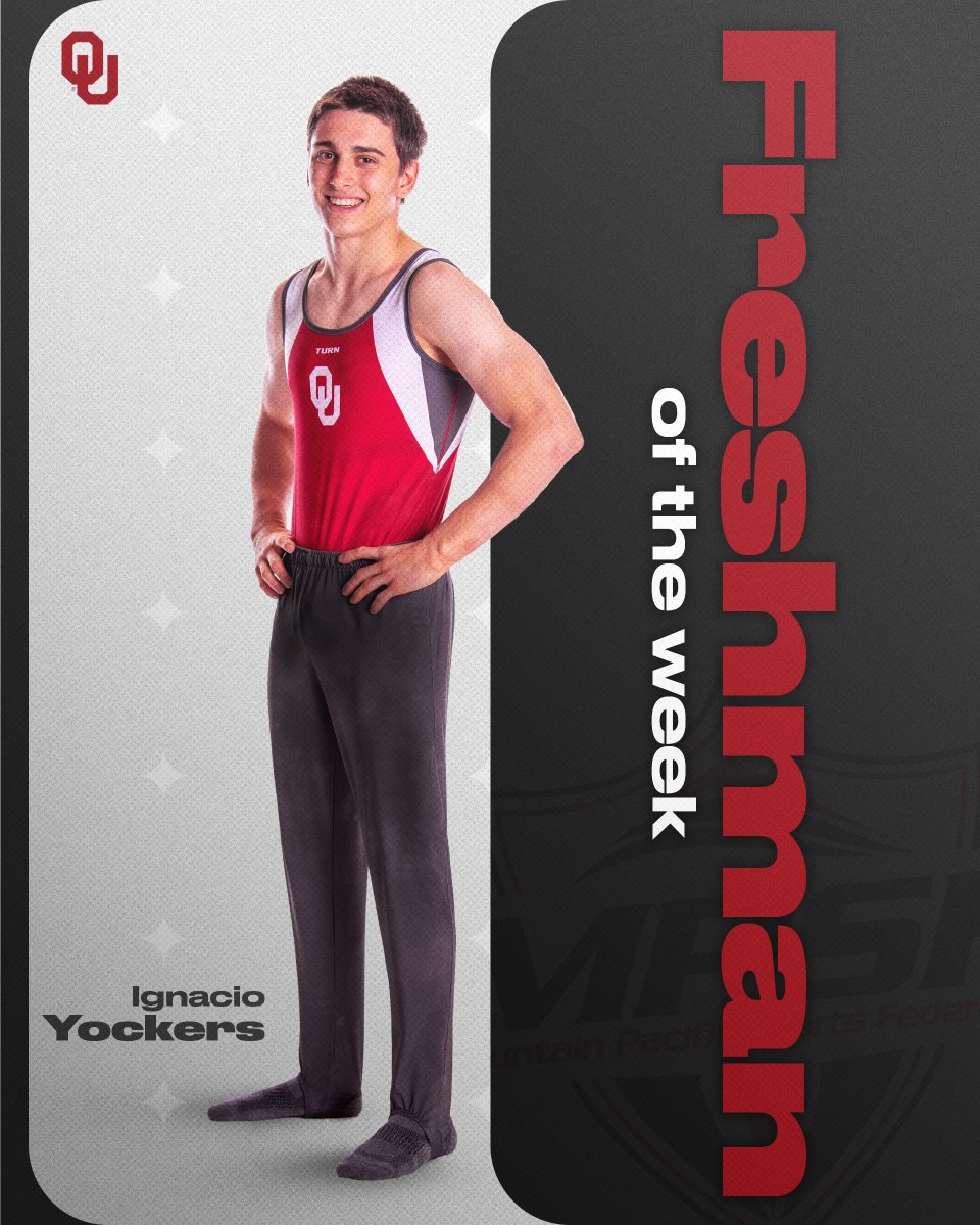 Oklahoma Men's Gym on Twitter "𝐅𝐫𝐞𝐬𝐡𝐦𝐚𝐧 𝐨𝐟 𝐭𝐡𝐞 𝐖𝐞𝐞𝐤 Ignacio Yockers