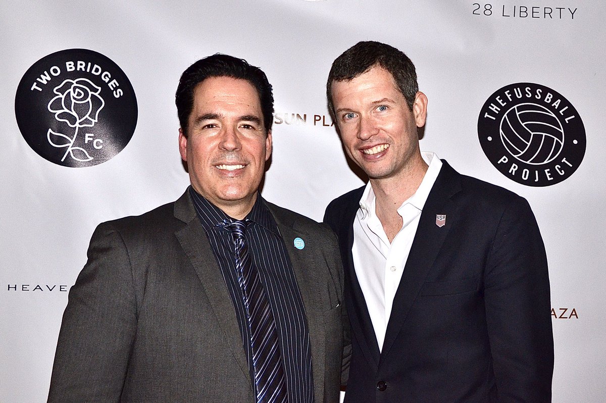 seansoccerli's tweet image. When our two passions collide, #soccer and giving . With #twobridges. More images on  the Facebook page of #soccerlongislandmagzinee.