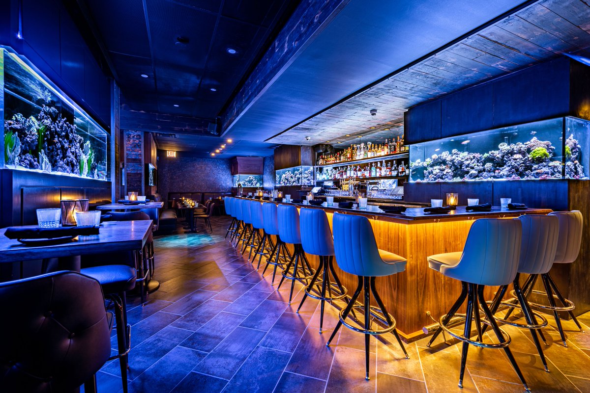 eaterchicago's tweet photo. With reservations on Tock and a sleek decor, Lost Reef is a big departure from ownership’s previous projects https://t.co/4Ssjv3EInZ https://t.co/pFOYRiAuKY