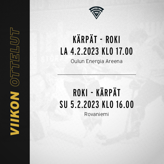 Ensi viikonloppuna luvassa Pohjoisen Derby x2, kun vastassa <a href="/rokinaiset/">RoKi Naiset</a>  🔥 Lauantaina pelataan kotona Oulussa ja sunnuntaina matkataan Rovaniemelle ❄️ #NaistenLiiga