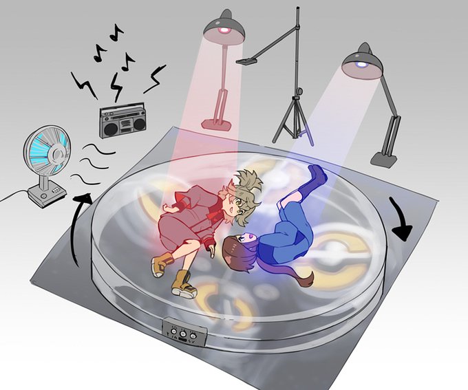 水星の魔女OPラスト撮影風景

#水星の魔女 #フェルシー・ロロ #ペトラ・イッタ 