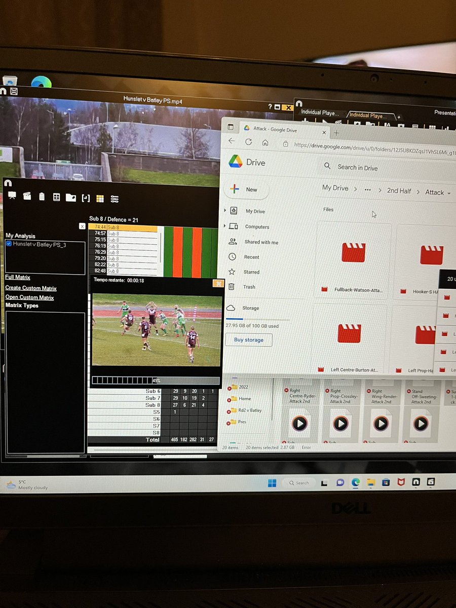 It’s that time of year to dust off <a href="/Nacsport/">Nacsport</a> for the first analysis of the year! <a href="/AnalysisPro/">AnalysisPro</a>