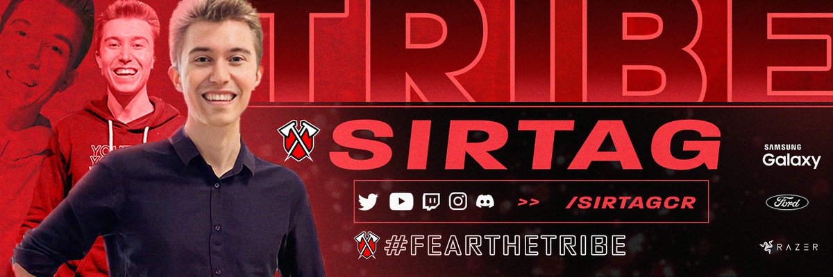 VisualsByDonny's tweet image. Header for @SirTagCR 
All support is appreciated!

@TribeGaming