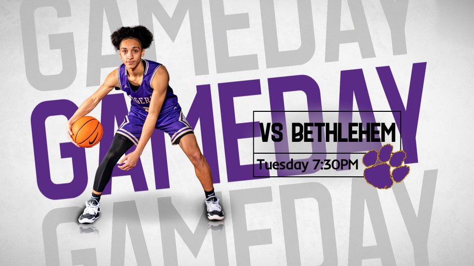 🐅GAME DAY🐅🐅
📆 Tues, Jan 31st 2023 
🏀 Bardstown 🆚 Bethlehem 
⏰ Girls <a href="/6pm/">Follow us @Shop6pm!</a>,Boys V -7:30pm 
📍Bethlehem High School
🎟️ gofan.co/app/events/782…