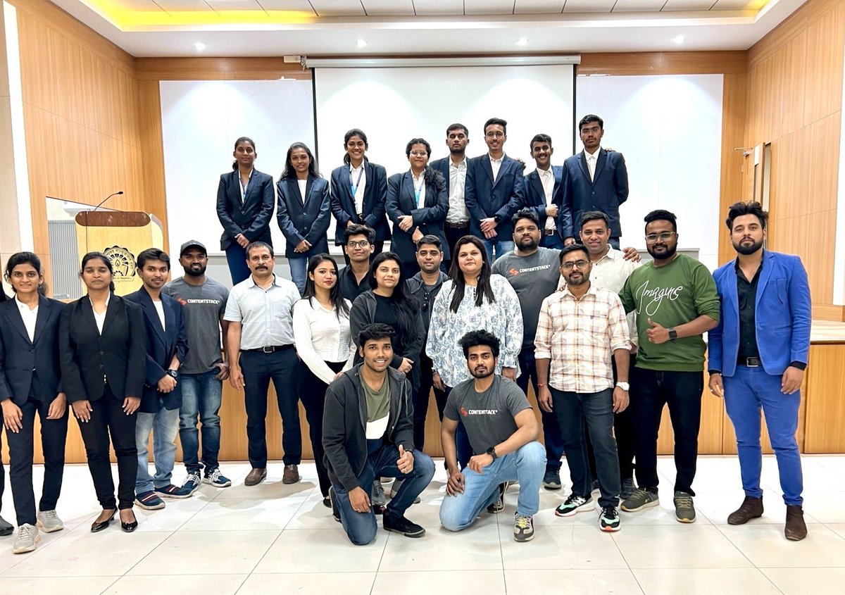 Contentstack's tweet image. Another successful @Contentstack  campus hiring event is in the books.

Thank you to all who attended! #LifeAtContentstack