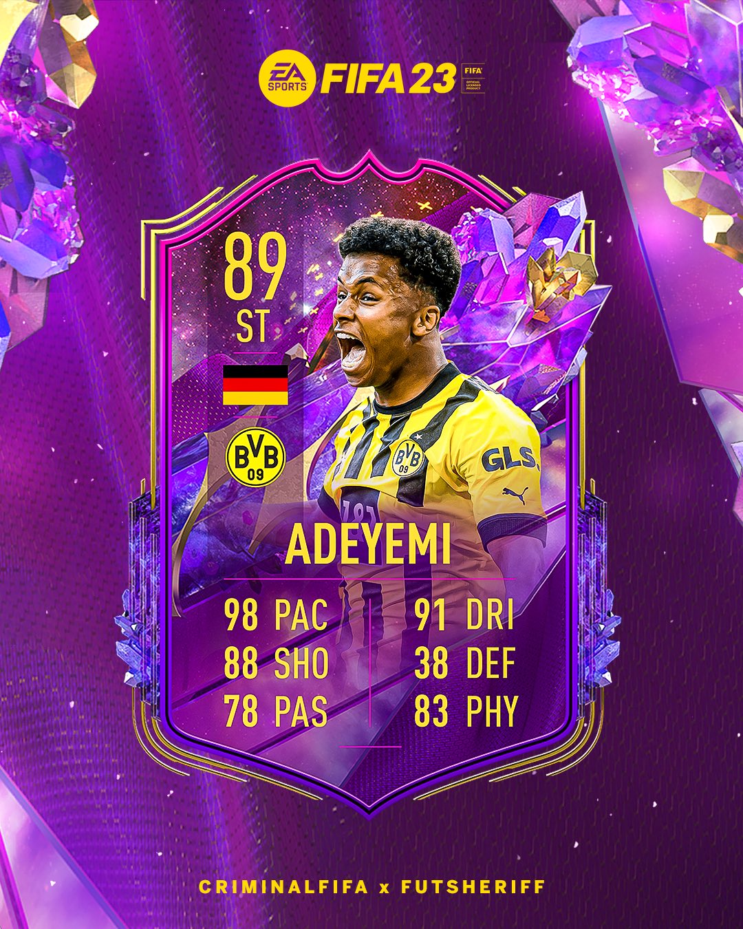 FUT Sheriff - 💥Official Future Stars Card Design✓🌟