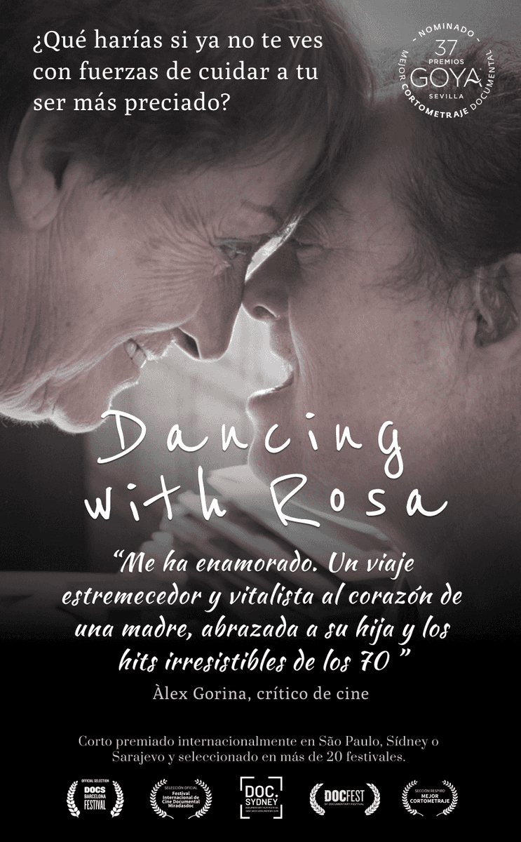 Albacion's tweet photo. Cortos pero intensos, ambos dejan agujerito en el alma 🥹💔
#DancingWithRosa #TrazosDelAlma
#Goyas2023 @Filmin https://t.co/g4ZAfkZYQ5