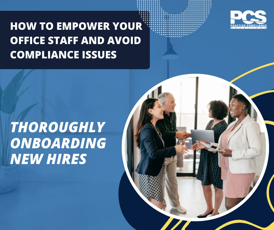 PCS_Compliance's tweet image. 4 Ways To Empower Your Office Staff And Avoid Compliance Issues

There are several ways to help your team feel supported, empowered, and secure in their workplace.  

Learn more at practicecompliancesolutions.com/hr-compliance-…

#optometry #optometrypractice #hrcompliance #PracticeComplianceSolutions