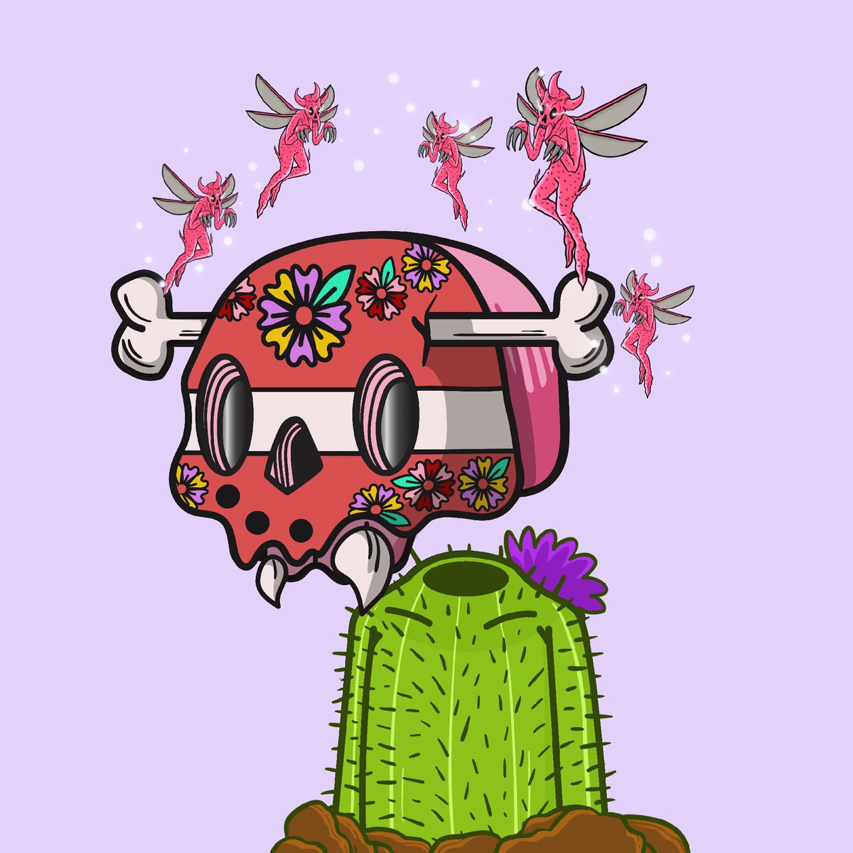 <a href="/crackatato/">Scum Bum</a> <a href="/los_muertosNFT/">Los Muertos</a> Congrats on the snipe, that one is loco!! 😉 #vivalosmuertos