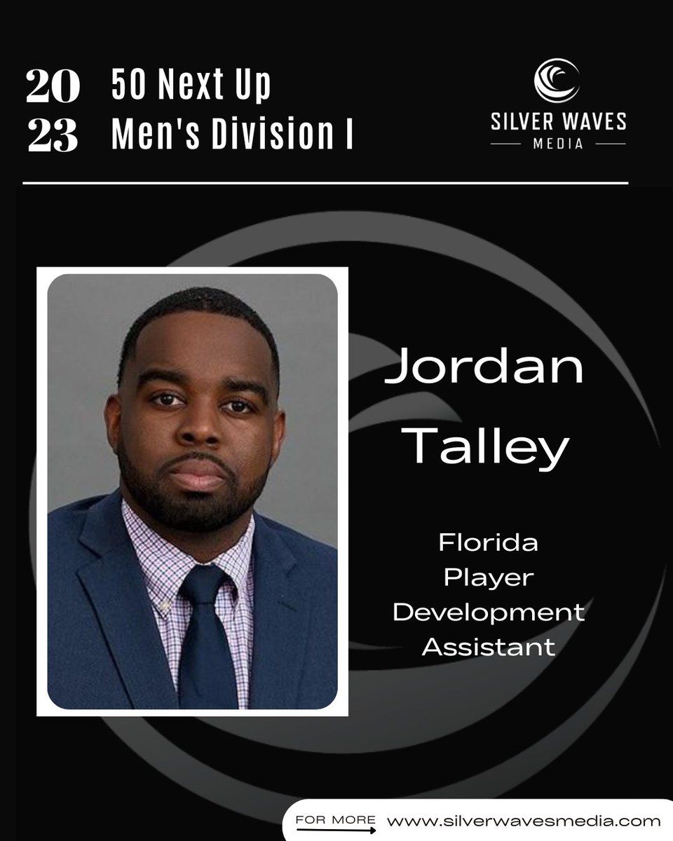 SilverWaveMedia's tweet photo. Congratulations to Jordan Talley of Florida on being named to the 50 Next Up List.

@CoachTalley_              

https://t.co/IeuKyN1Ovv https://t.co/IuYibPtFev