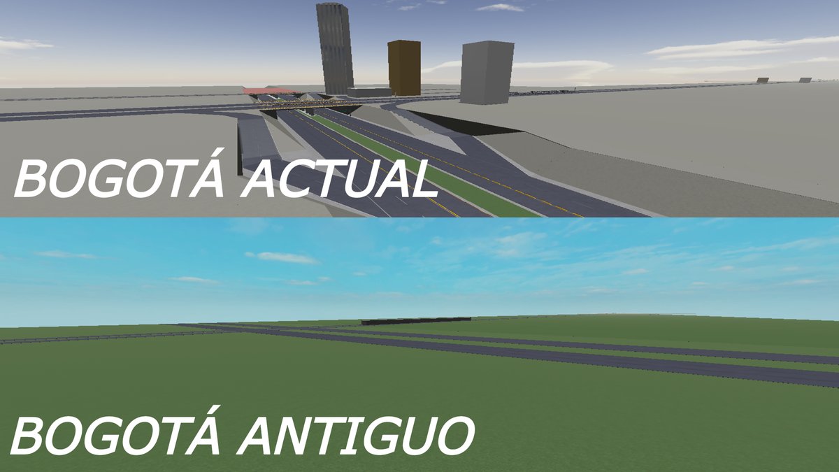 Themrblueyt1's tweet photo. Aquí una pequeña comparación del juego de Bogotá Simulator Bus #Roblox #RobloxDev https://t.co/ukeQTD3jRL