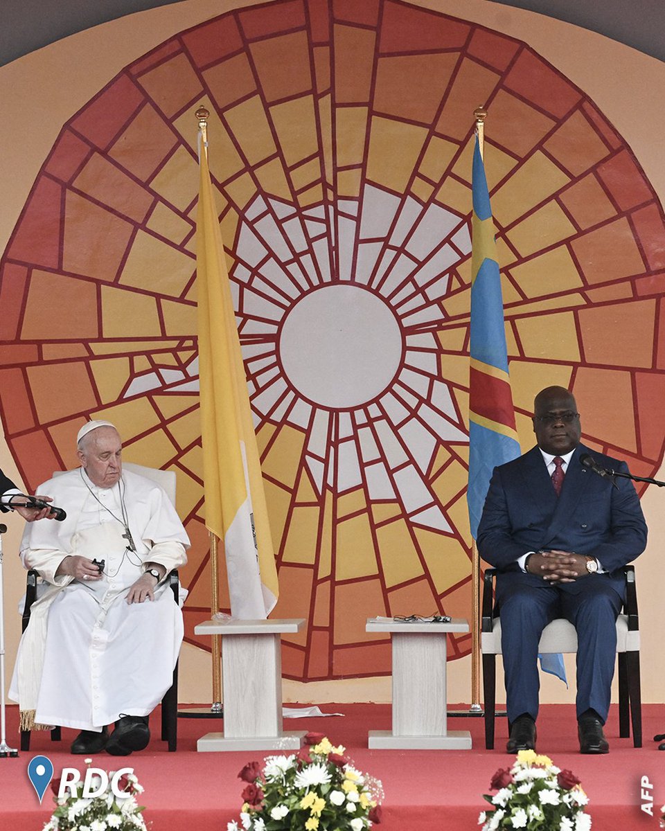 «Retirez vos mains de la RDC, retirez vos mains de l’Afrique! Cessez d’étouffer l’Afrique. Elle n’est pas une mine à exploiter, ni une terre à dévaliser» Dixit Papa