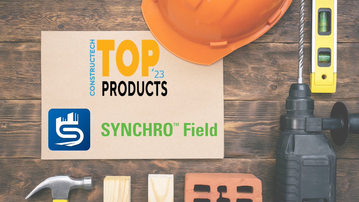 ConstructechMag's tweet image. Access and capture data in context through maps, geo-PDFs, 2D CAD, and in 3D/4D models with @BentleySystems SYNCHRO Field, a #TopProducts winner. connectedworld.com/bentley-system… #construction #bigdata #digitaltransformation #IoT #5G #futureofwork #cloud #safety