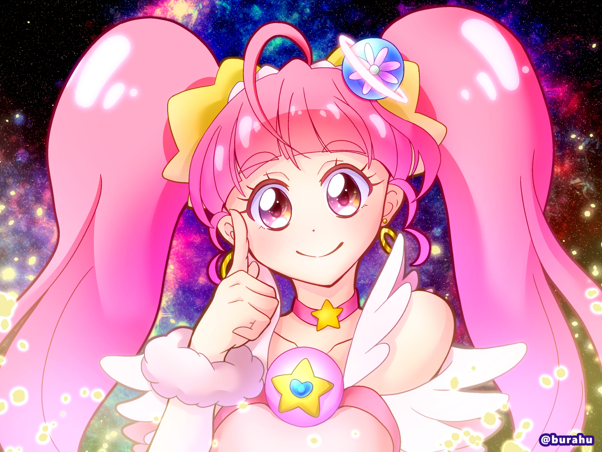 プリキュア「プリキュアの日おめでとうございます!今まで描いた主人公たちでお祝い#プリキュア2」|ブラフ丸のイラスト