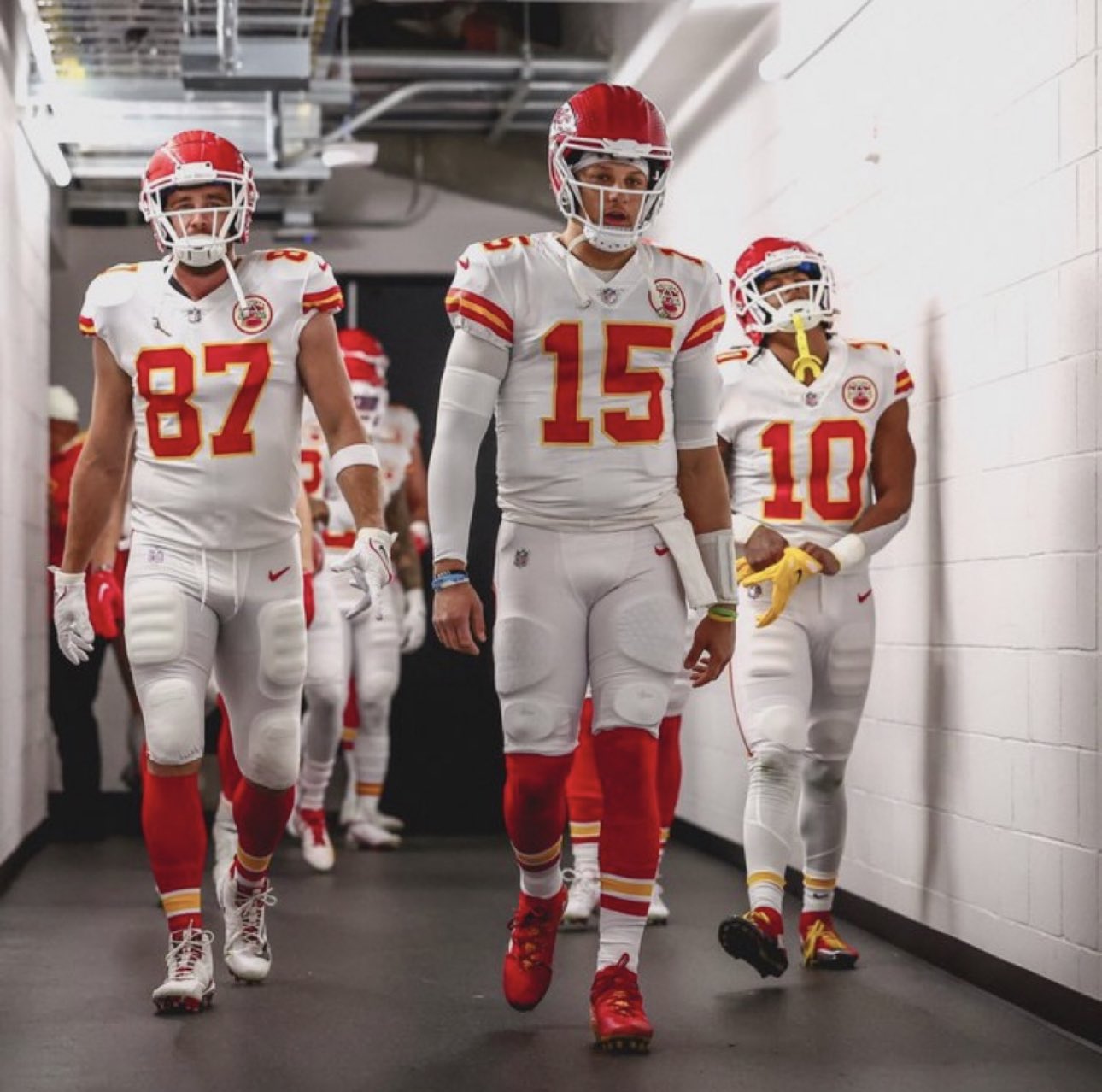 Braiden Turner on X: 'Chiefs going with the all whites for Super Bowl 57???