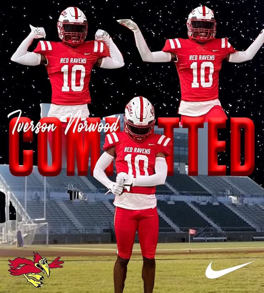 iversonnorwood1's tweet photo. Still got business to handle, 110% committed let’s work!!! @coachDJLynn @Del_Excel @Red_Raven_FB 🔴⚪️ https://t.co/rvLt8ieSNC