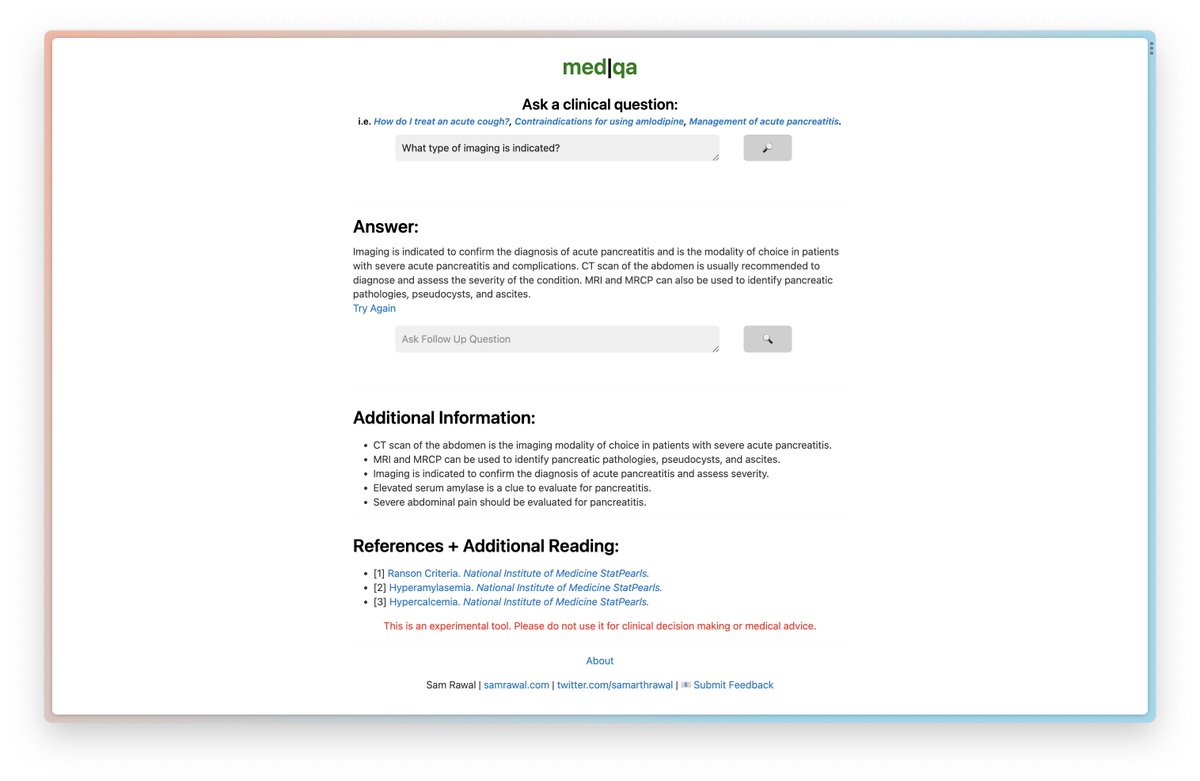 Sam Rawal, MD tweet media