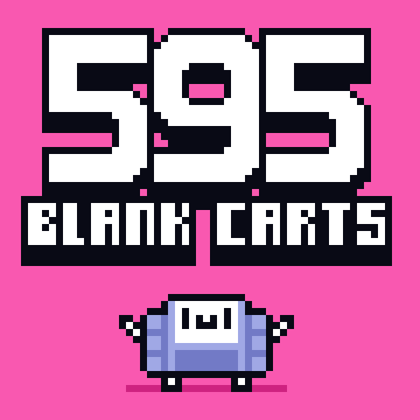 595 blank carts minted! detail for the first burn will follow soon :D 

thank you all so much!!!