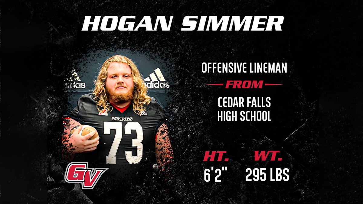 GVVikingFB's tweet image. Welcome @Hogan_73 to the Grand View Family!

Highlights: hudl.com/video/3/132515…

#3D