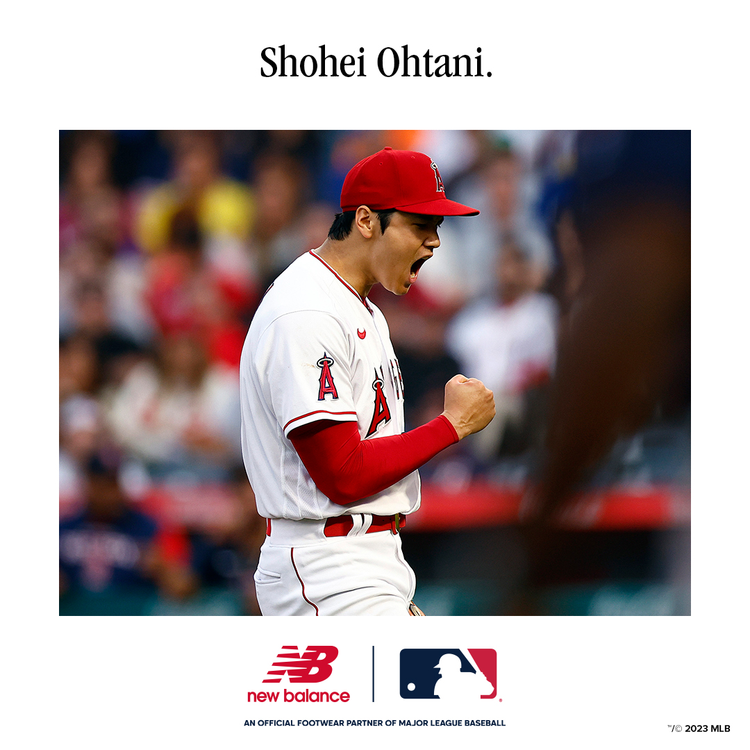 He's unlike anything you've ever seen. And now he wears New Balance. Welcome to the @newbalance family, Shohei Ohtani. 彼は今まで⾒たこともないような存在。その彼がいまニーバランスを着る。 ようこそニューバランスファミリーへ #WeGotNow