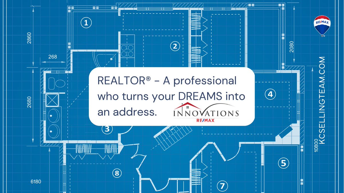 Upsizing? Downsizing? Investing? The #KCSellingTeam can help you draw up a blueprint to achieve your real estate goals. Let's connect! Jason: 913-238-2513 or Bryce: 785-550-2594 #remaxinnovations #kcrealestate #listingagentkc #kansascityhomes #happybuyers