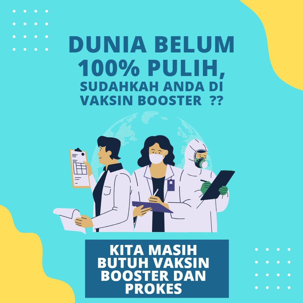 nesyaaa_ft's tweet photo. Vaksin Booster disebut juga vaksin dosis ketiga yang diberikan sebagai upaya untuk memutuskan rantai penularan COVID-19.
Dosis ketiga ini dinilai dapat meningkatkan efektivitas vaksin COVID-19 yang sebelumnya sudah diberikan.

#DenganProkesKitaTerlindungi https://t.co/EkBIxdJN5A
