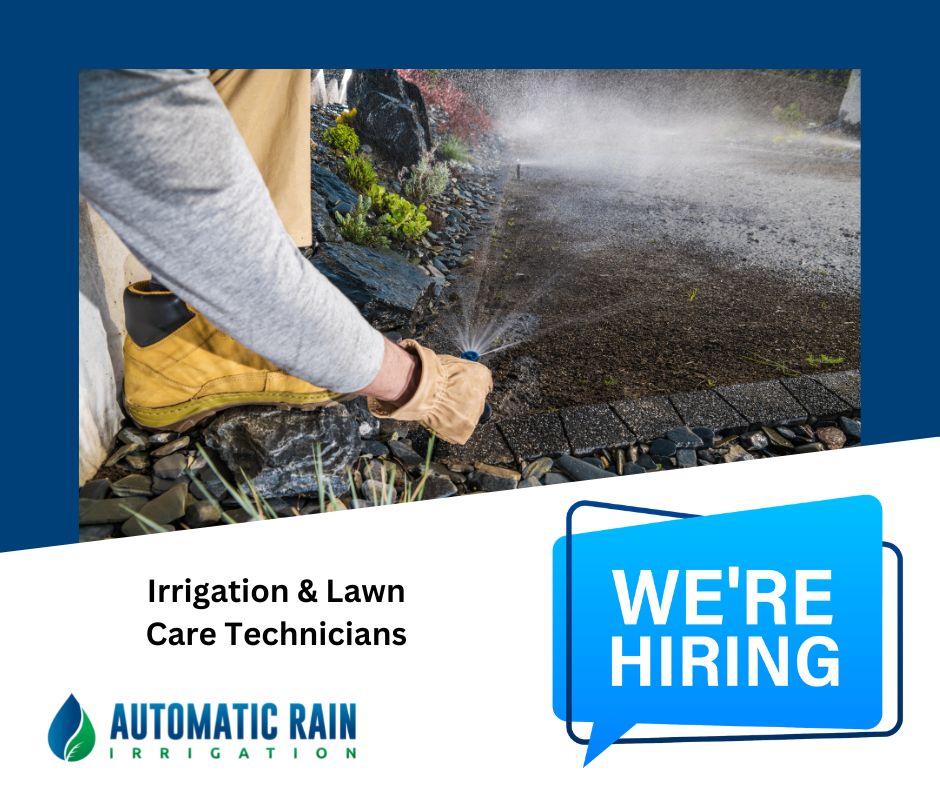 Seeking reliable, customer-oriented, friendly and hard working technicians. Call or text 859-268-4214 to discuss great opportunities with Automatic Rain.