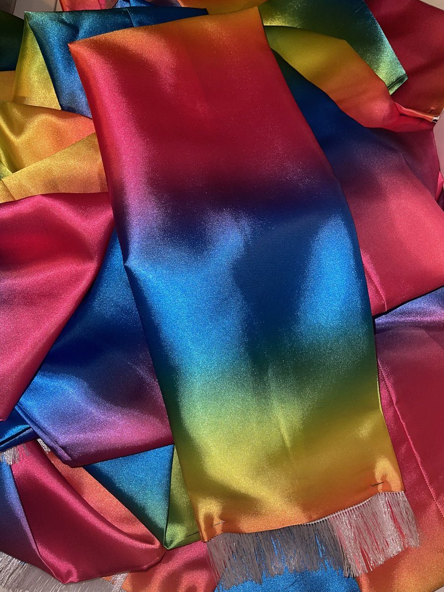 Pride scarfs pending! 

Ready to celebrate @cardiffdevils pride game on Sunday! 🌈😈

#pride #youcanplay #HockeyIsForEveryone