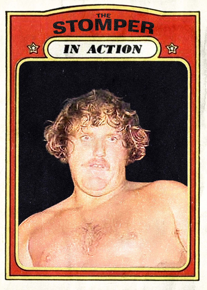 It's Trading Card Tuesday! Today's Focus: The Stomper! Full details on our insta page!

#TCT #TradingCardTuesday #WrestlingCards #TFTB #ThanksForTheBumps #JohnHill #TheStomper #Topps #1972Topps #ToppsBaseballCards