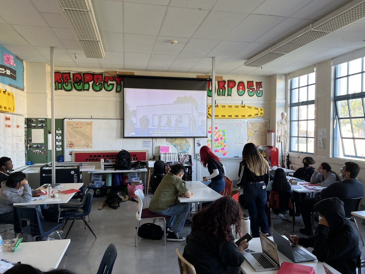 SAN FRANCISCO FIRE DEPARTMENT MEDIA On Twitter Today The Students Of The Mission High Fire And 
